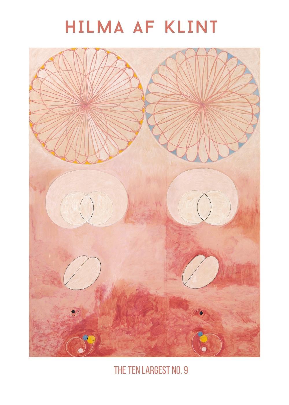 Cuadro-HILMA AF KLINT- THE TEN LARGEST NO9-Studio Malek