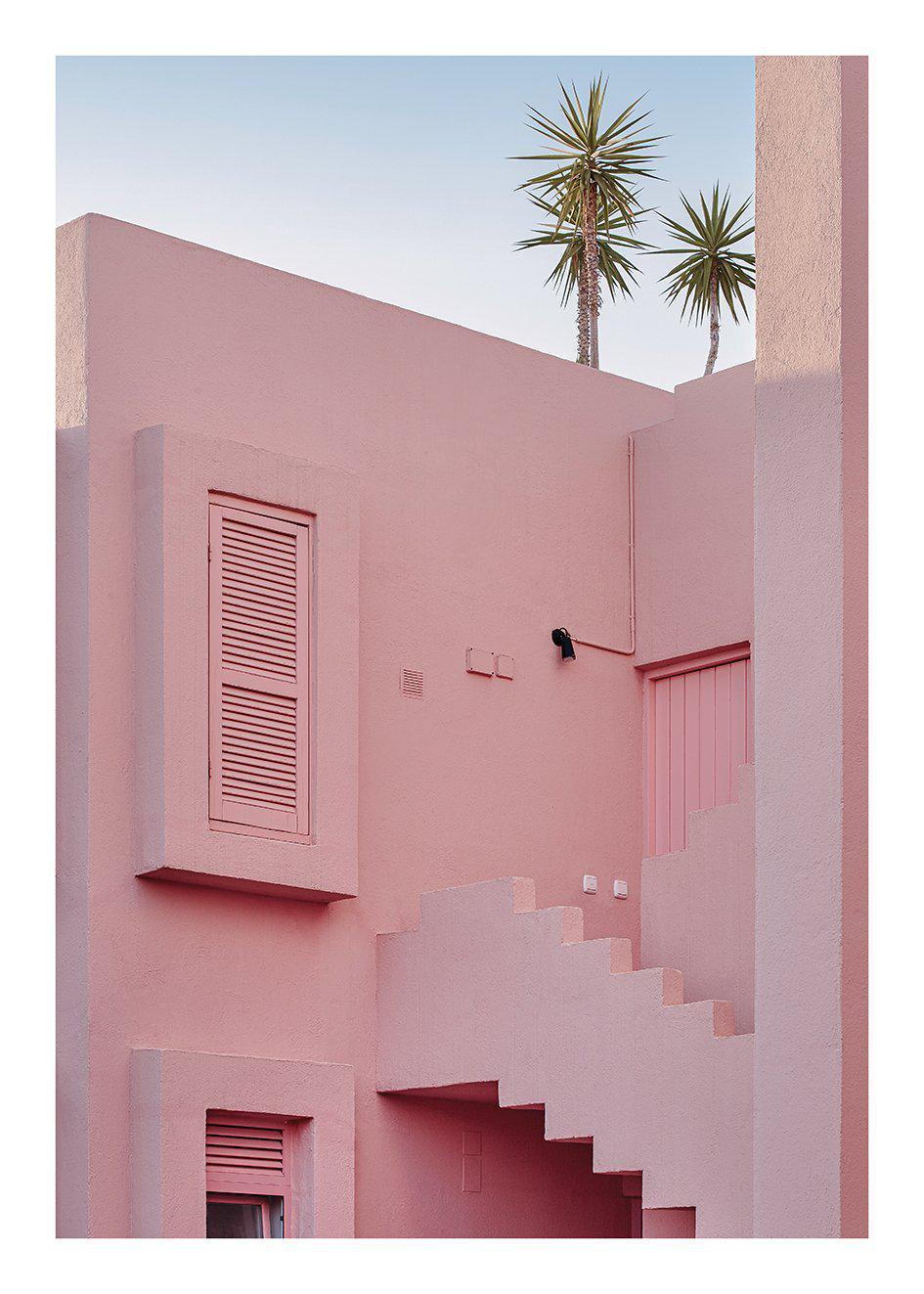 Cuadro-PINK BUILDING-Studio Malek