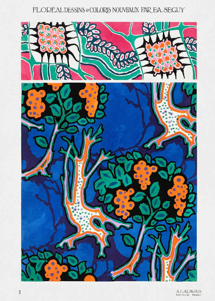 FLOREAL DESSINS NO. 2