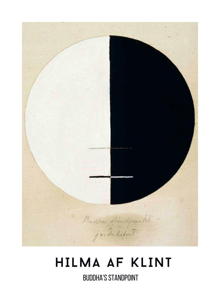 Cuadro-HILMA AF KLINT- BUDDHA´S STANDPOINT-Studio Malek