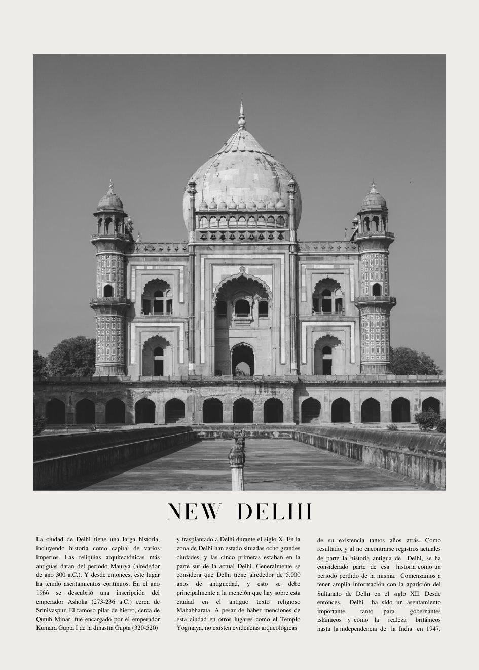 Cuadro-NEW DELHI PAPER-Studio Malek