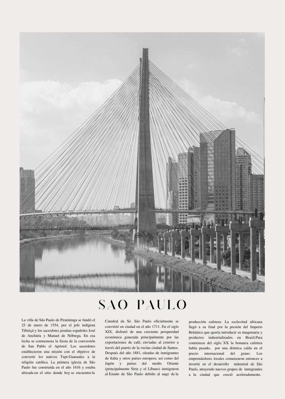 Cuadro-SAO PAULO PAPER-Studio Malek