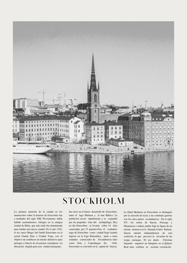 Cuadro-STOCKHOLM PAPER-Studio Malek