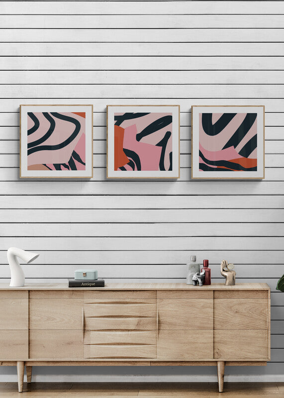 Cuadro-PINK ABSTRACT-Studio Malek