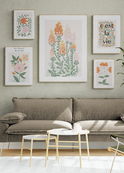 LES FLEURS DU JARDIN