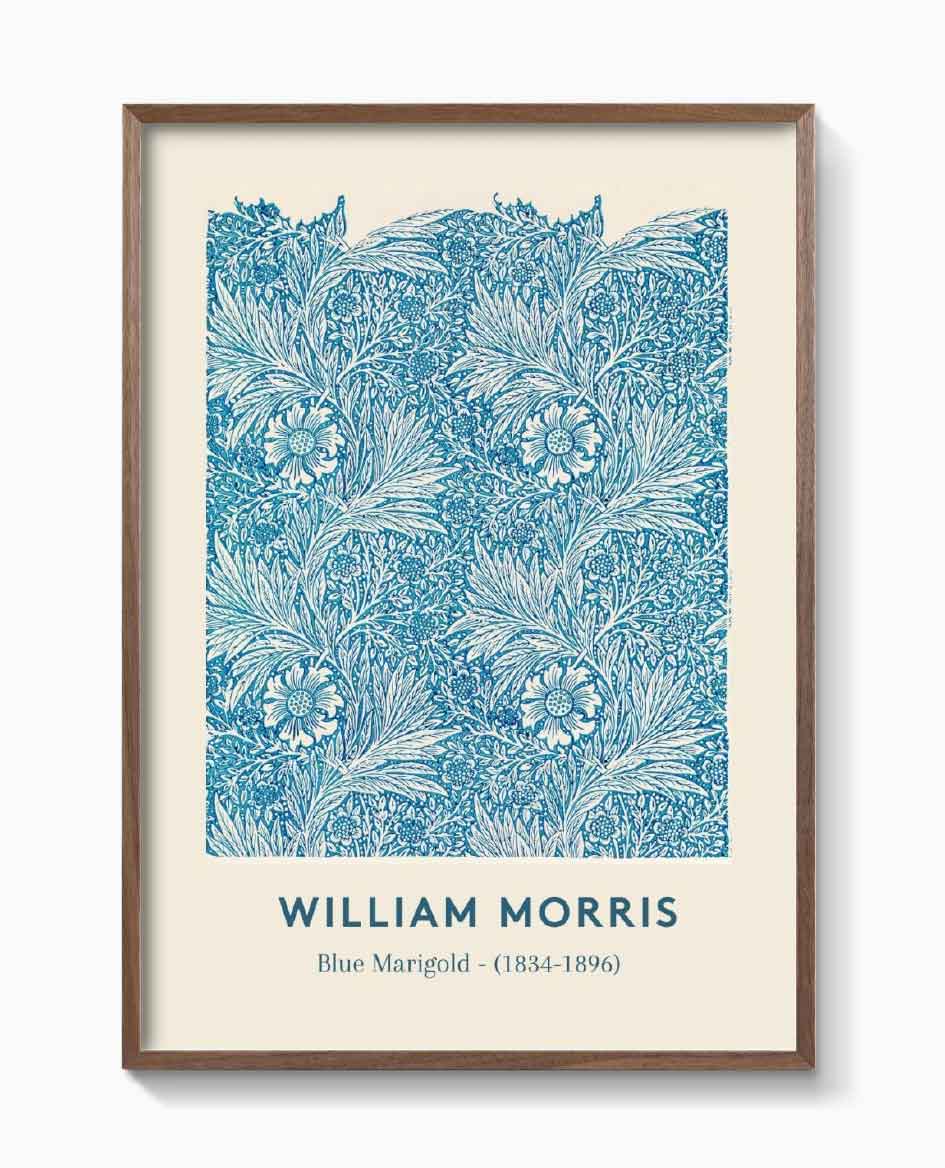 WILLIAM MORRIS- BLUE MARIGOLD