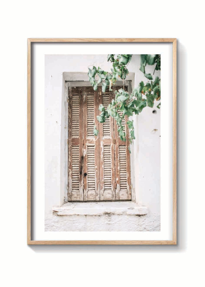 WOODEN WINDOW