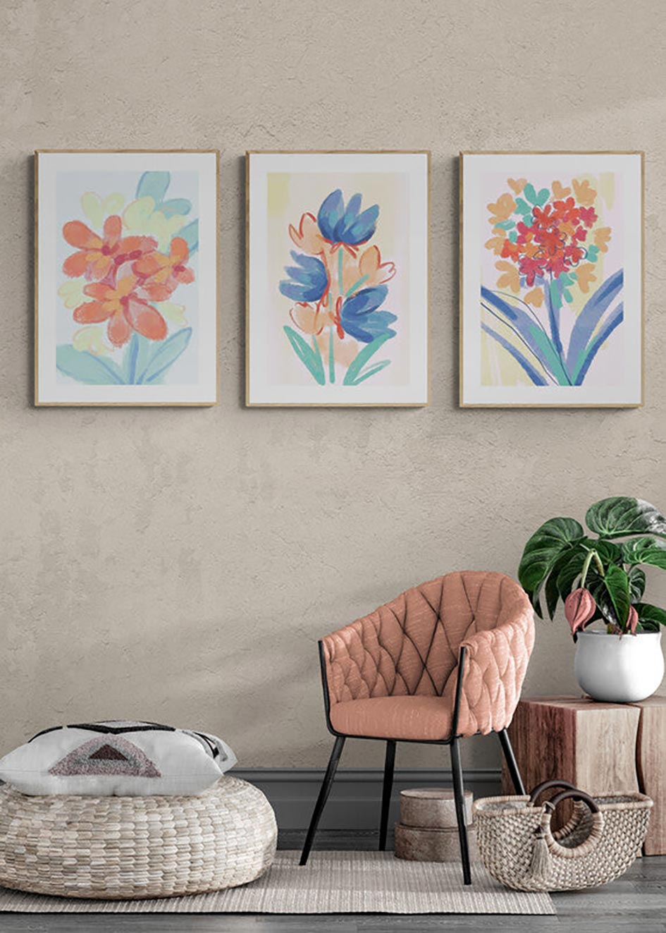 WATERCOLOR HYDRANGEAS