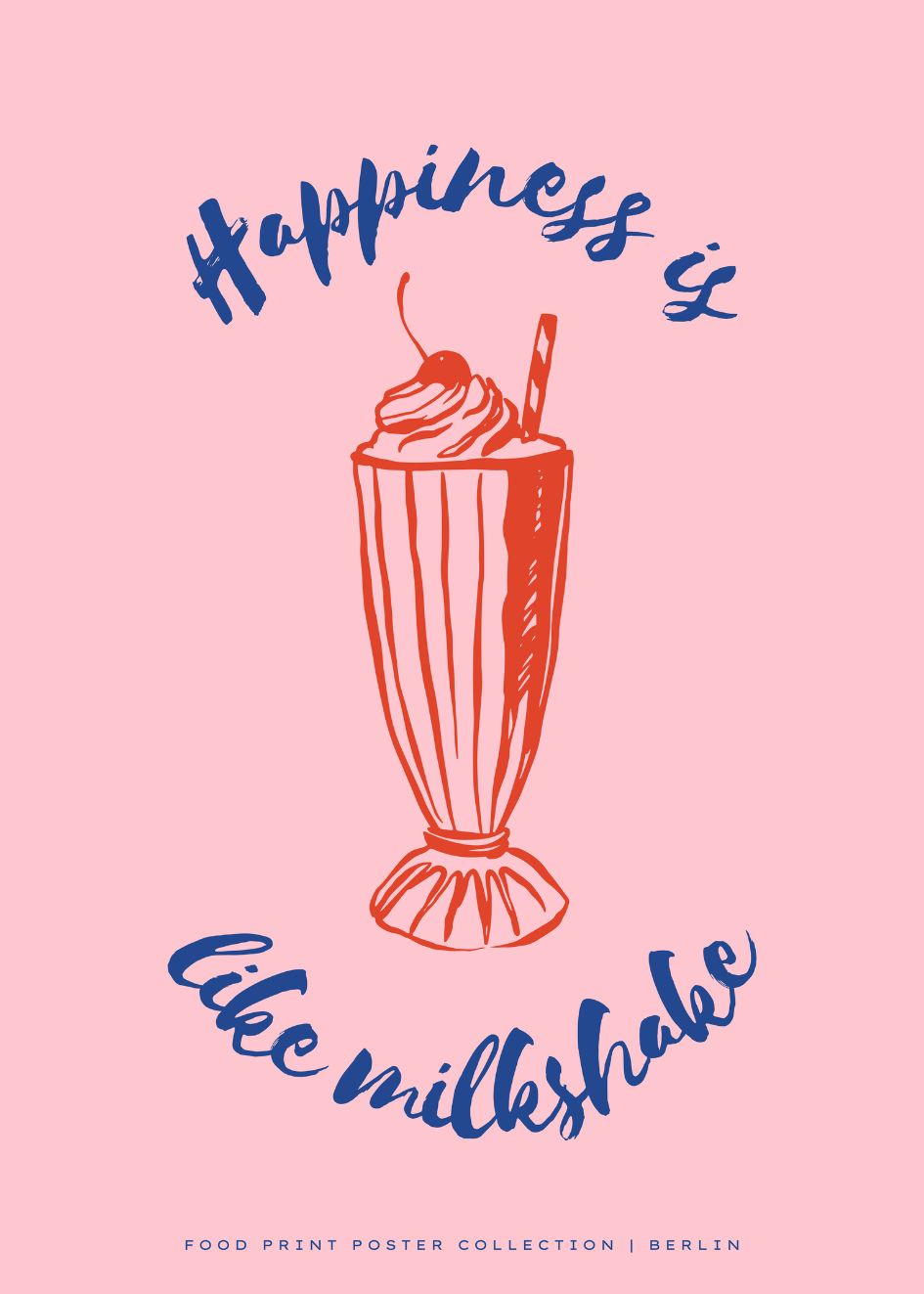 HAPPINESS IS LIKE MILKSHAKE