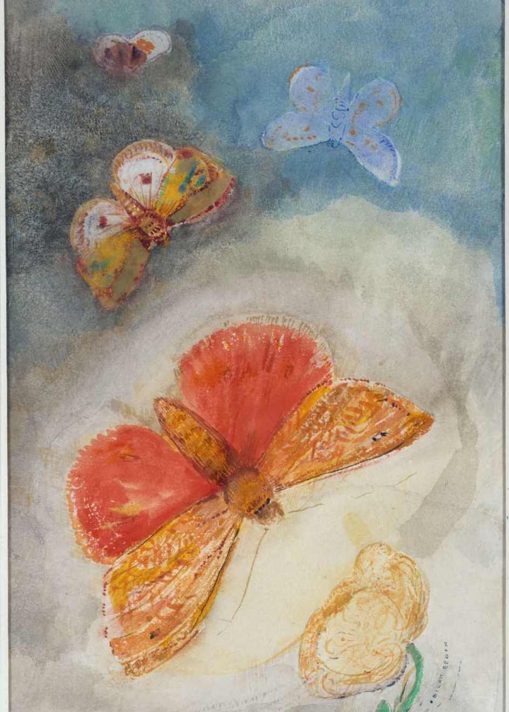 MARIPOSAS Y FLORES