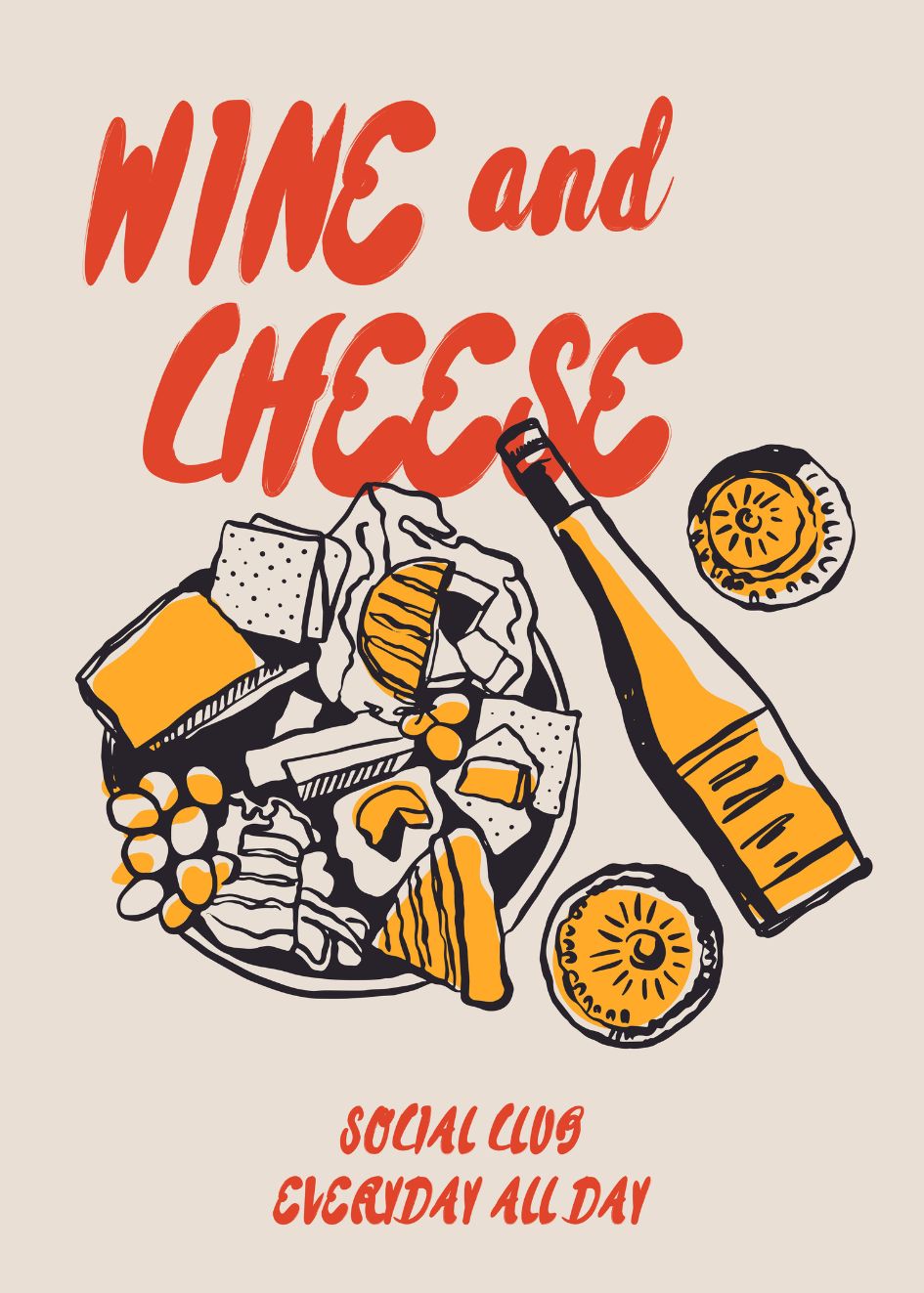 WINE & CHEESE SOCIAL CLUB