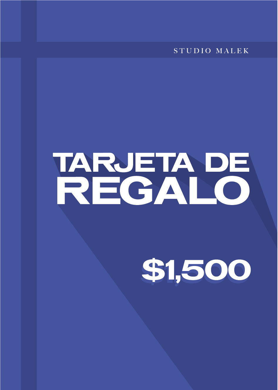 Tarjeta de Regalo Studio Malek