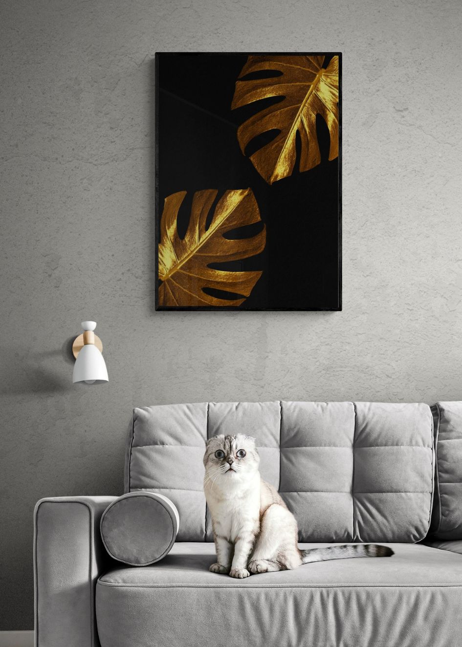 Cuadro-GOLD LEAFS-Studio Malek