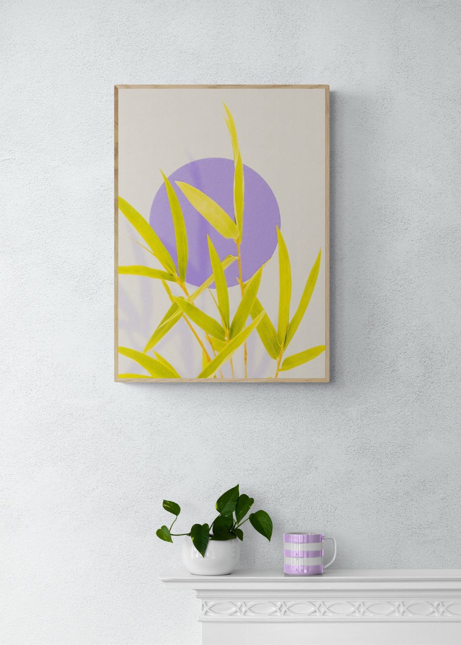 Cuadro-VIOLET PALM-Studio Malek