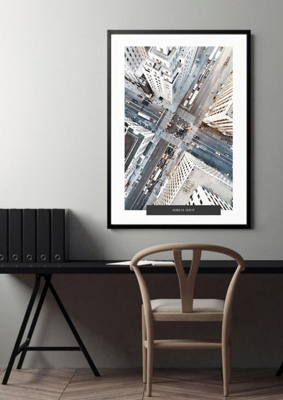 Cuadro-AERIAL SHOT POSTER-studiomalek