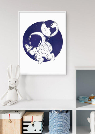 ASTRONAUTA CON GLOBO
