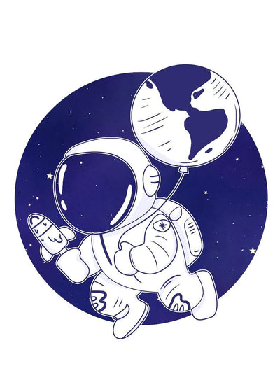 ASTRONAUTA CON GLOBO