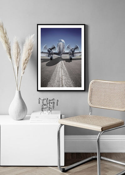 Cuadro-AVIÓN POSTER-studiomalek
